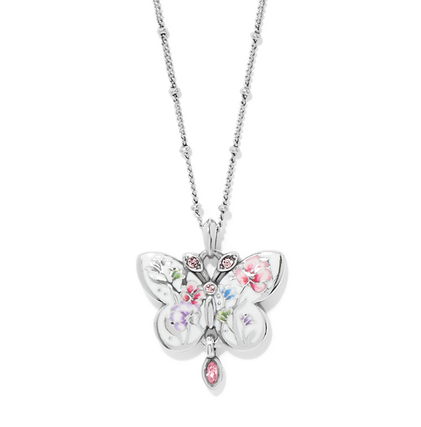 La Tulipe Butterfly Short Necklace