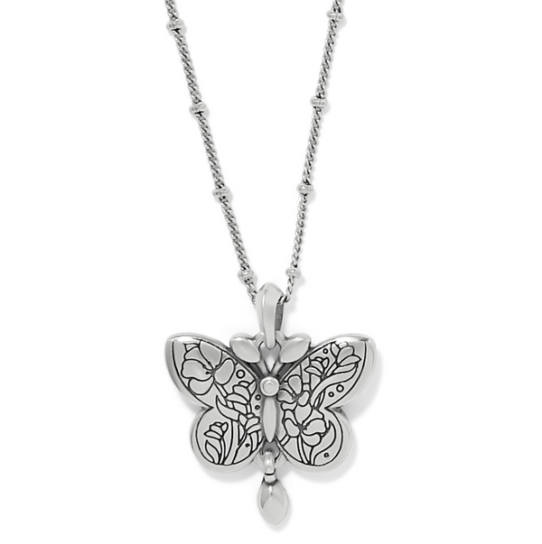 La Tulipe Butterfly Short Necklace