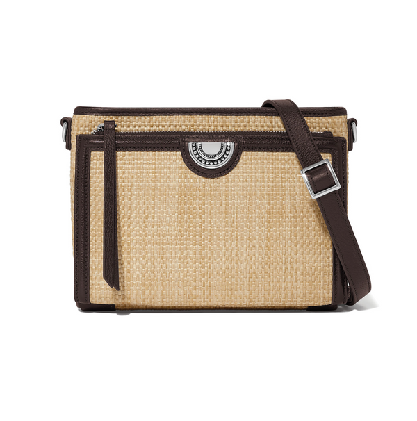 Jordyn Straw Cross Body Organizer