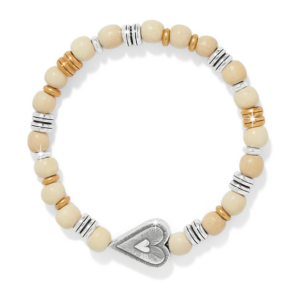 Love Messages I Am Grateful Stretch Bracelet