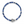 Load image into Gallery viewer, Love Messages B You Blue Stretch Bracelet
