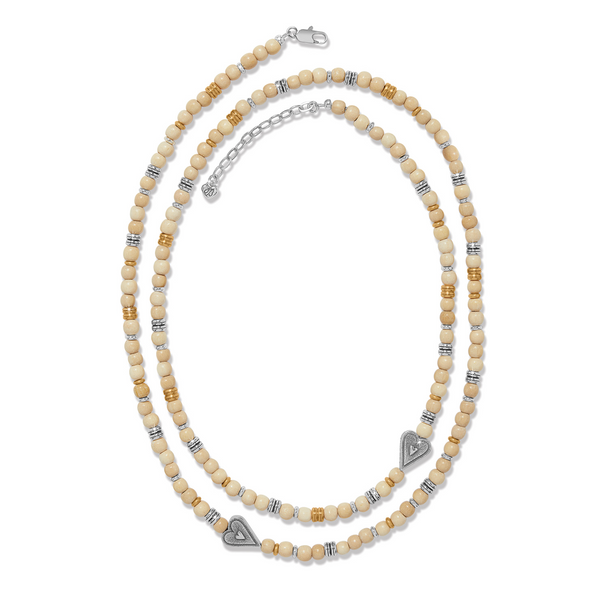 Love Messages I Am Grateful Long Necklace