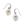 Load image into Gallery viewer, One Heart Pearl French Wire Earrings
