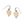Load image into Gallery viewer, Love Messages I Am Grateful French Wire Earrings
