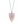 Load image into Gallery viewer, Love Messages B You Pink Quartz Necklace
