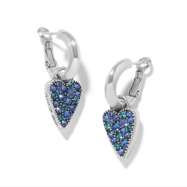 Love Messages B Love Reversible Hoop Earrings