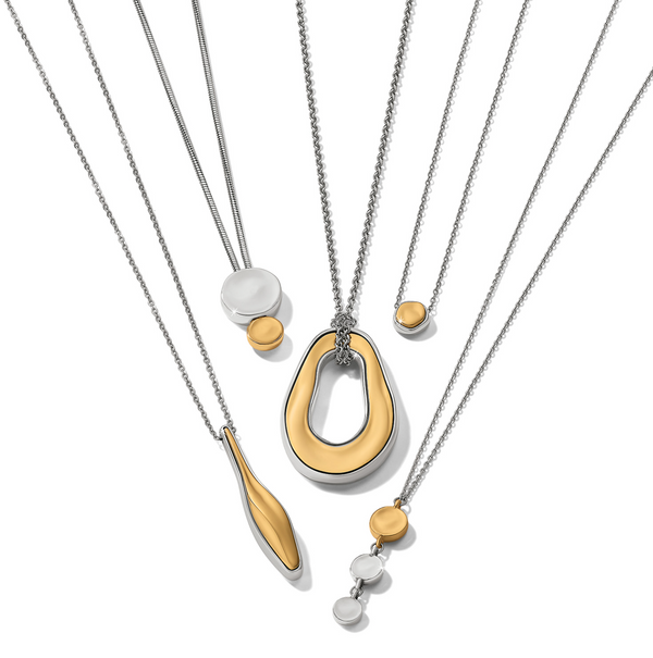 Cascade Drops Trio Necklace