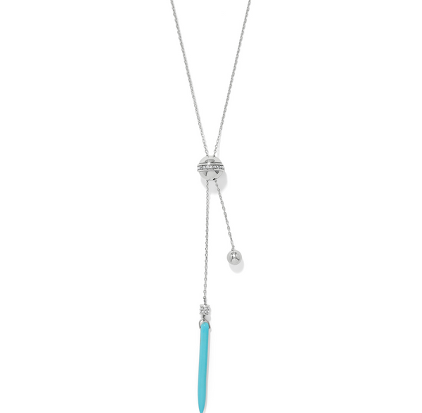Meridian Petite Sphere Y Turquoise Necklace