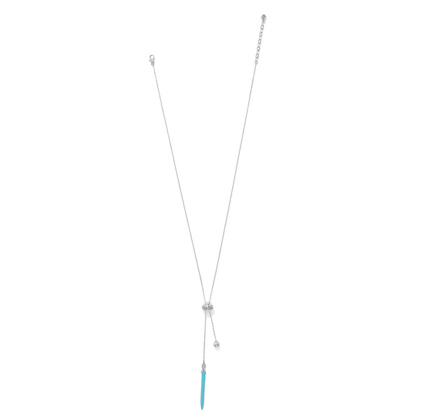 Meridian Petite Sphere Y Turquoise Necklace