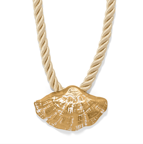 Solstice Shell Corded Necklace