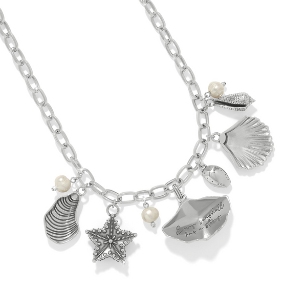 Lunar Tide Charm Necklace