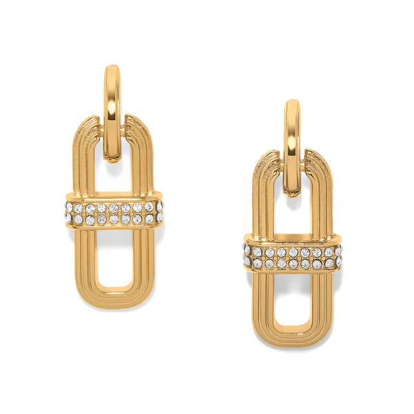 Meridian Aurora Link Post Drop Earrings