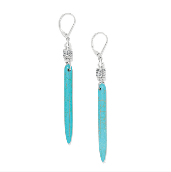Meridian Petite Drop Leverback Earrings