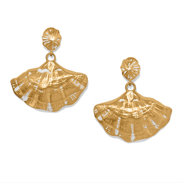 Solstice Shell Post Earrings