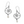 Load image into Gallery viewer, Lunar Tide Nautilus French Wire Earrings
