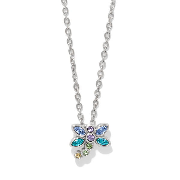 Enchanting Gem Dragonfly Necklace