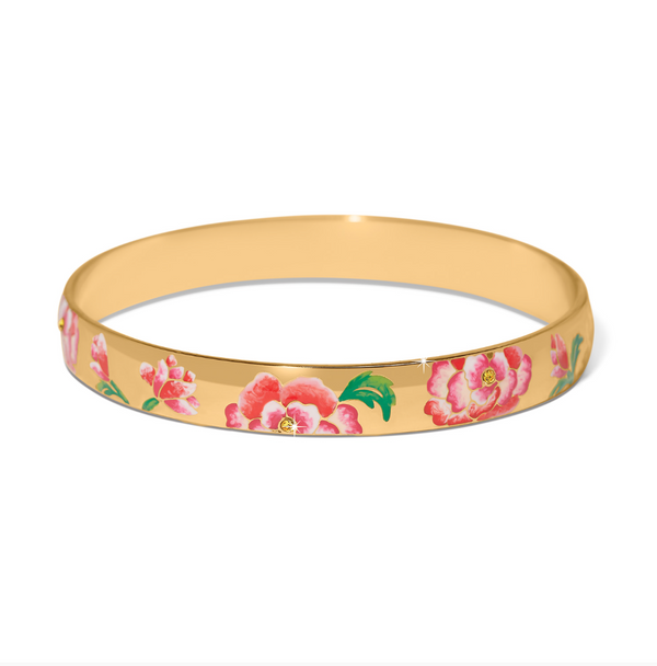 Rose Petal Bangle Bracelet