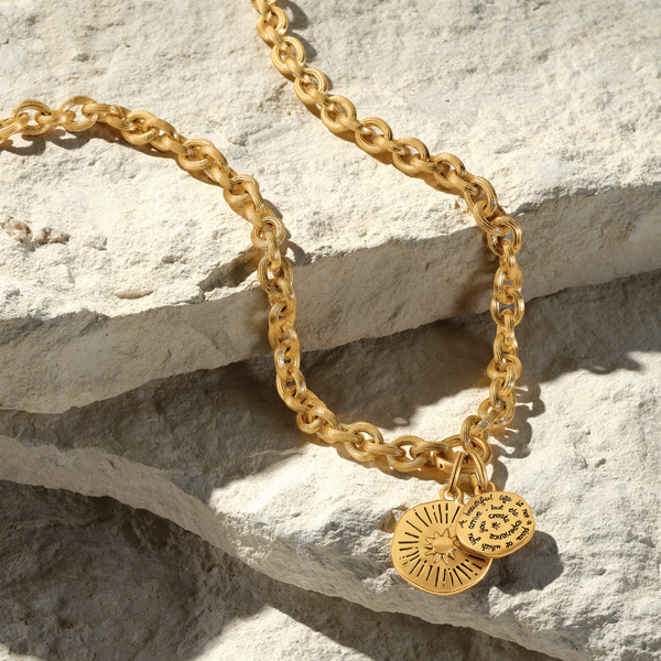 Token Lavish Link Charm Necklace