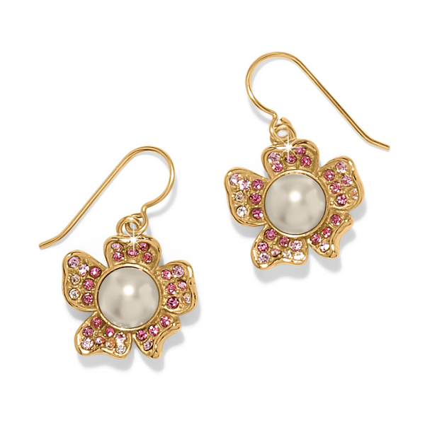 Everbloom Pearl Pink French Wire Earrings