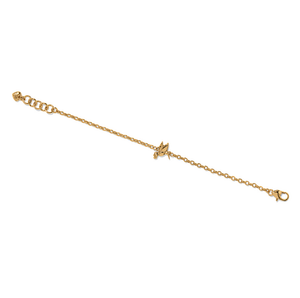Enchanting Gem Hummingbird Bracelet