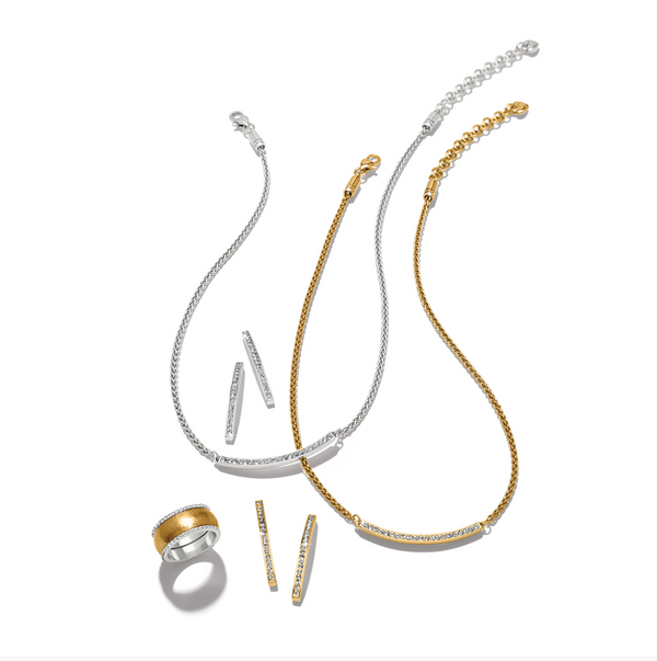 Meridian Geo Bar Necklace
