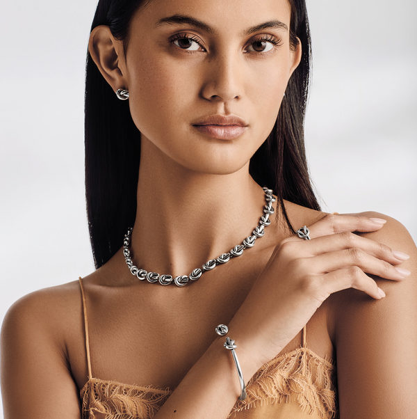 Interlok Single Knot Open Hinge Bangle