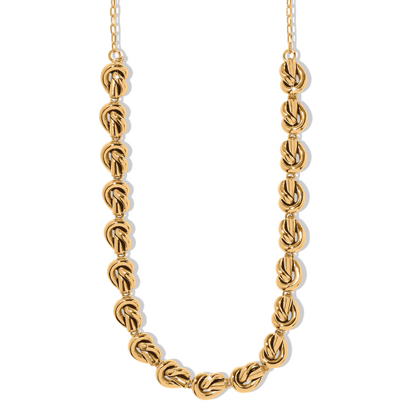 Interlok Single Knot Collar Necklace