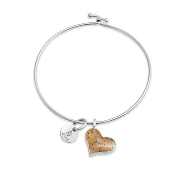 Beach Bangle - Heart