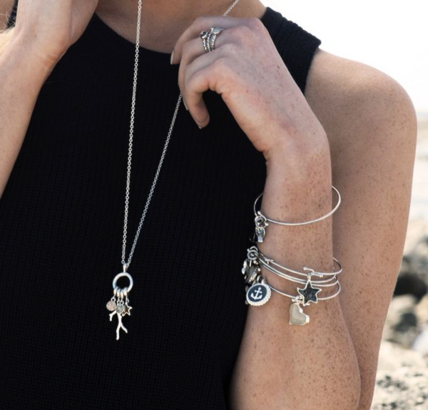 Beach Bangle - Heart