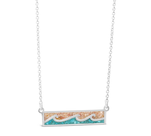 Luxe Wave Bar Necklace