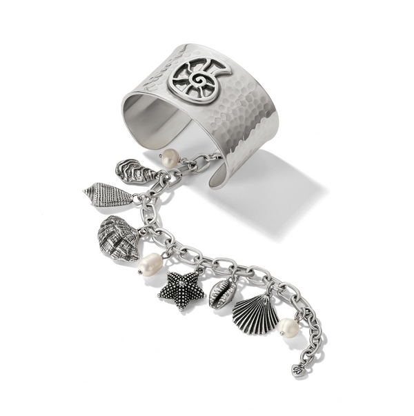 Lunar Tide Nautilus Flex Cuff Bracelet