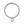 Load image into Gallery viewer, Meridian Petite Wave Heart Stretch Bracelet
