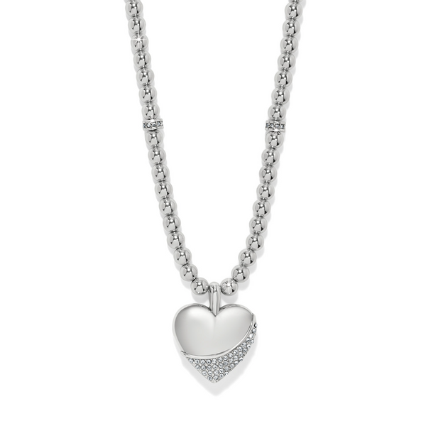 Meridian Petite Wave Heart Necklace