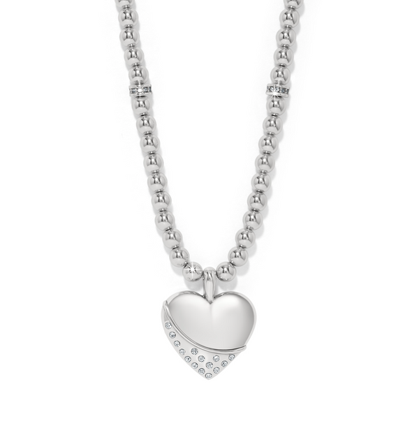 Meridian Petite Wave Heart Necklace
