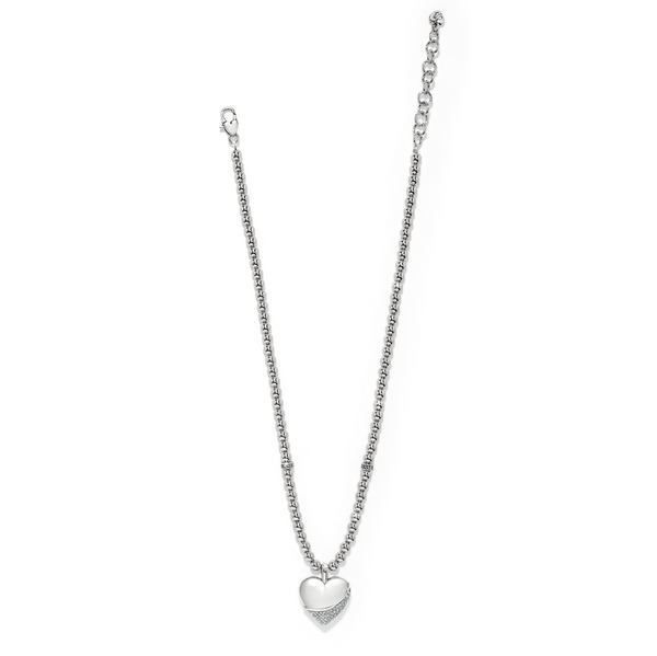 Meridian Petite Wave Heart Necklace
