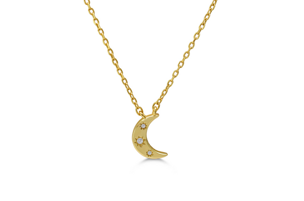 Itty Bitty Pretties - Little Moon - Dream Big - Necklace