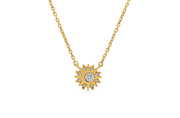 Itty Bitty Pretties - Moon Sun - Necklace