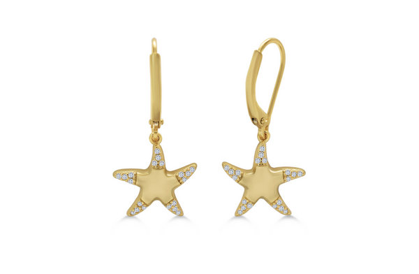 Starfish – Leverback Earring