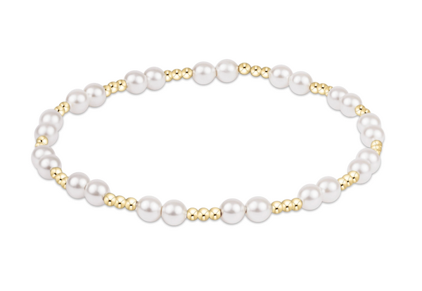 Extends Together Pearl 4mm Bracelet
