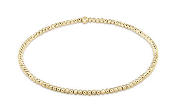 Classic Gold 2mm Bracelet