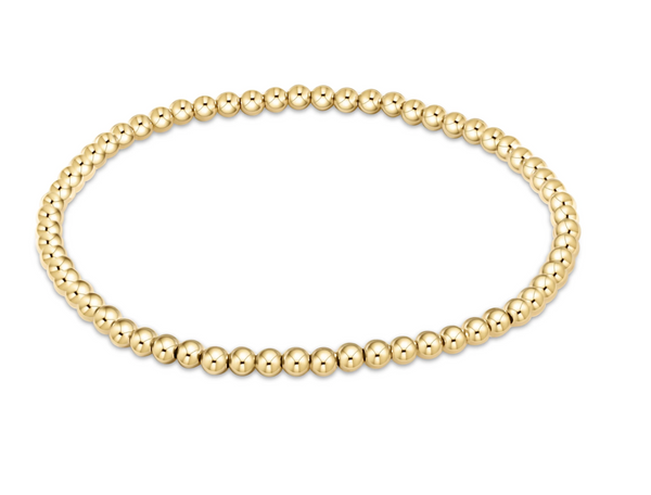 Classic Gold 3mm Bracelet