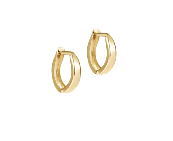 Huggie Gold 0.5" Hoop