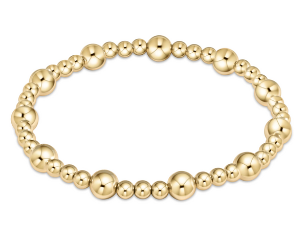 Extends Sincerity Gold 6mm Bracelet
