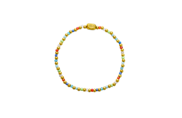 All Around - Multicolored Seed Bracelet