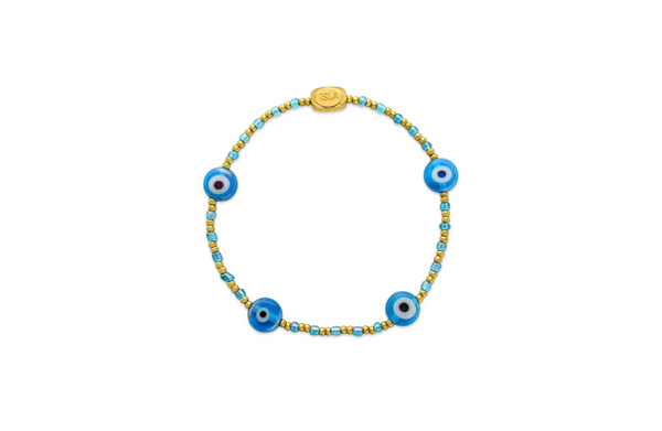 Meditteranean - Here and There - Aqua Azure Evil Eye