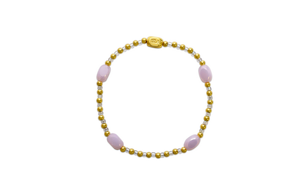 "Here, There & Everywhere"- Pastel Pink Bracelet (G)