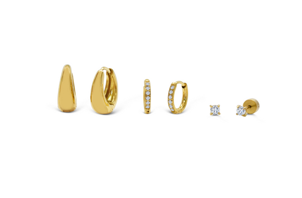 Bold Hoop Swoop Earring