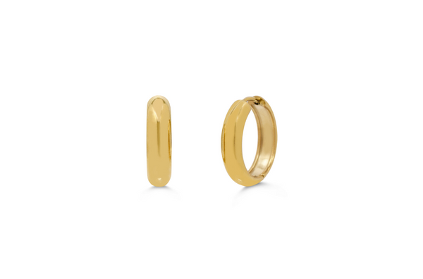 Jet Set Huggie Hoop - 18MM