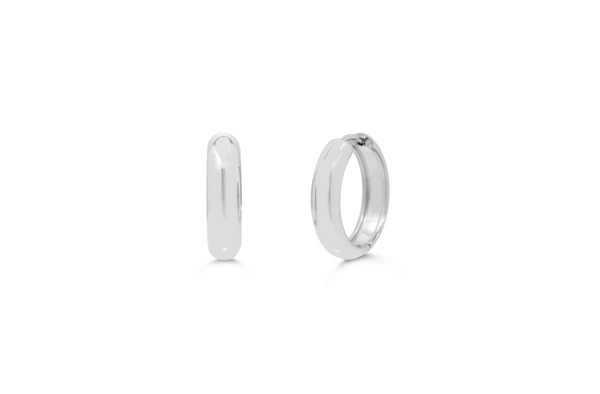 Jet Set Huggie Hoop - 18MM