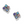 Load image into Gallery viewer, Halo Nova Cluster Post Earrings
